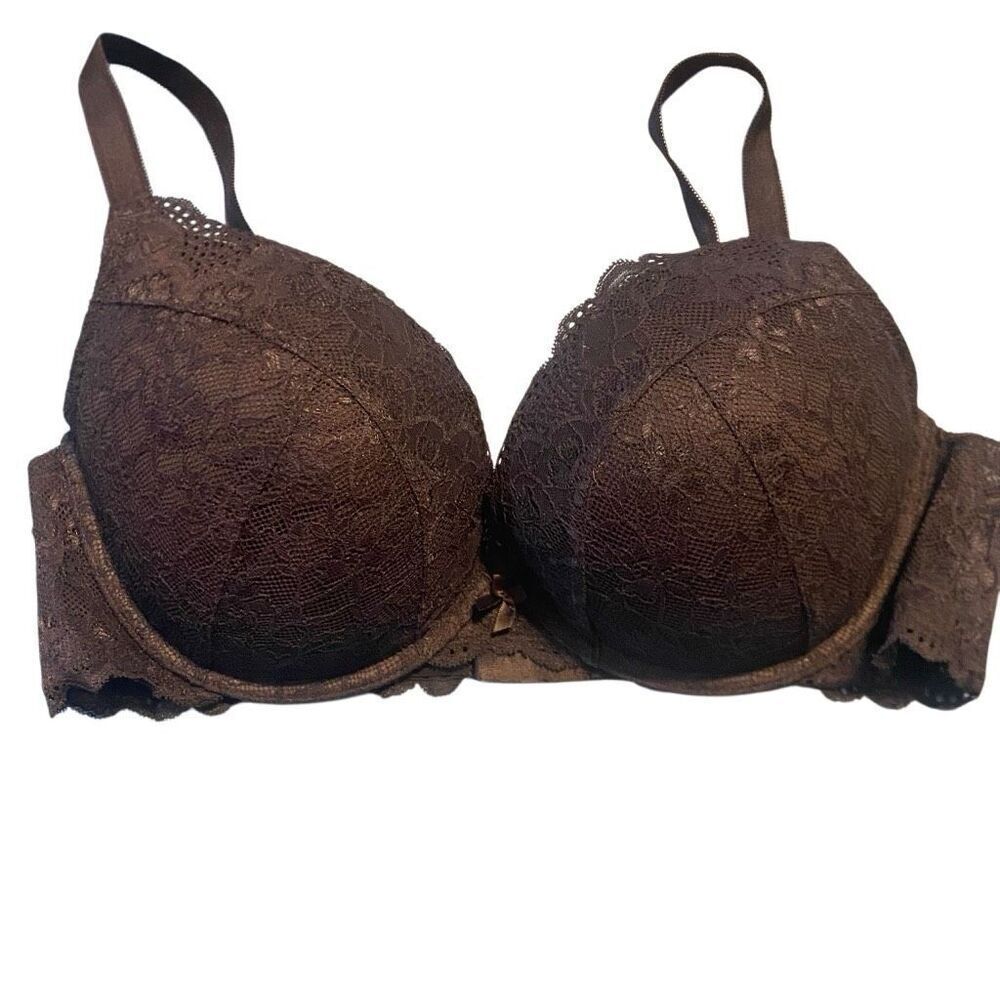 Torrid curved size 40 D black lace, push-up bra